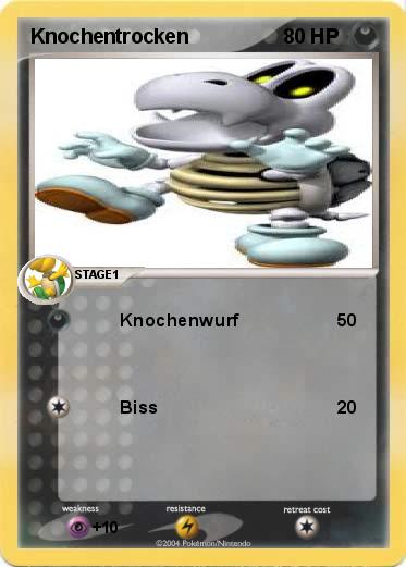 Pokemon Knochentrocken