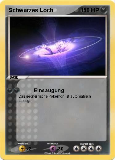 Pokemon Schwarzes Loch