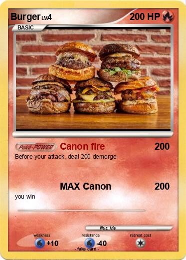 Pokemon Burger