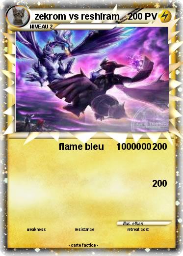 Pokemon zekrom vs reshiram