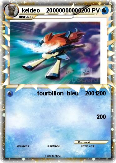 Pokemon keldeo    20000000000