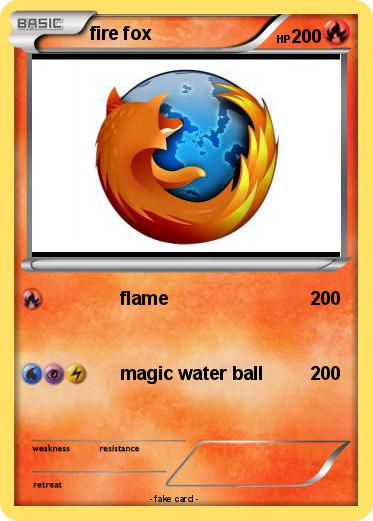 Pokemon fire fox