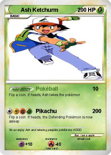 Pokemon Ash Ketchurm