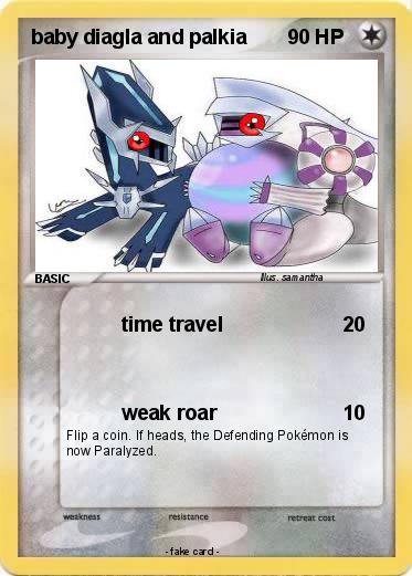 Pokemon baby diagla and palkia