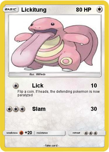 Pokemon Lickitung