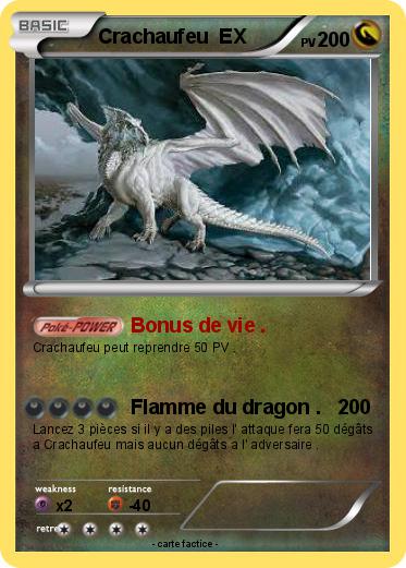 Pokemon Crachaufeu  EX
