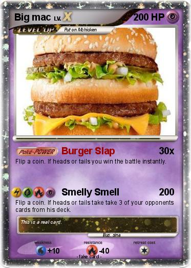 Pokemon Big mac