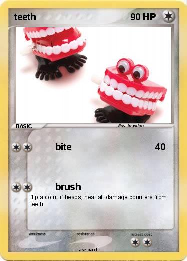 Pokemon teeth
