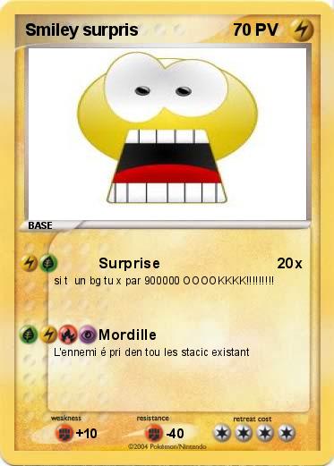 Pokemon Smiley surpris