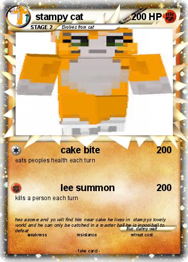Pokemon stampy cat