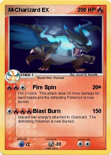 Pokemon M-Charizard EX