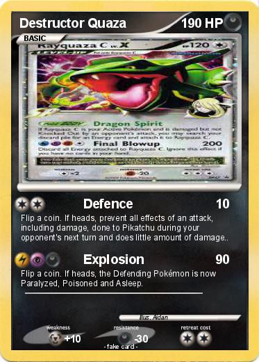 Pokemon Destructor Quaza