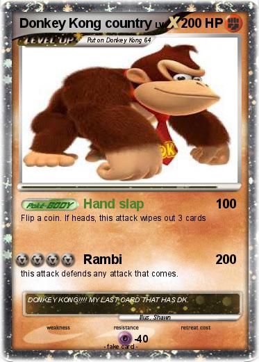 Pokemon Donkey Kong country