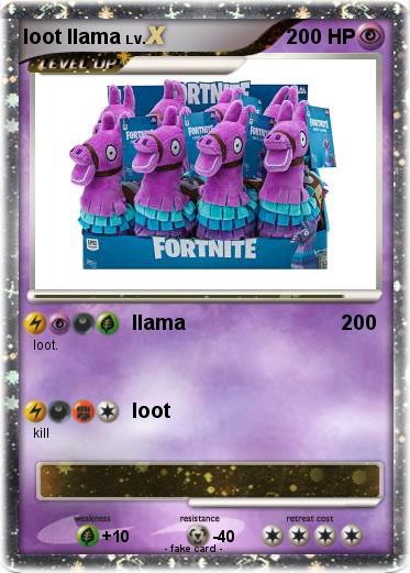 Pokemon loot llama