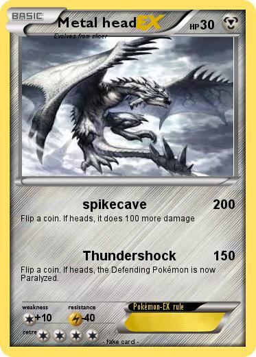 Pokemon Metal head