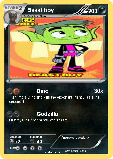 Pokemon Beast boy