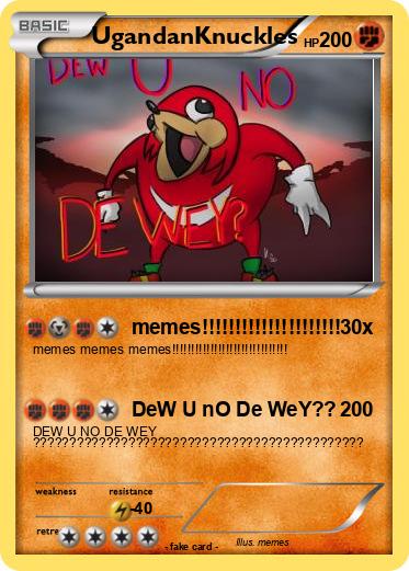 Pokemon UgandanKnuckles