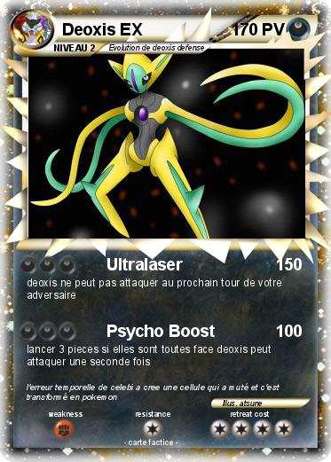 Pokemon Deoxis EX