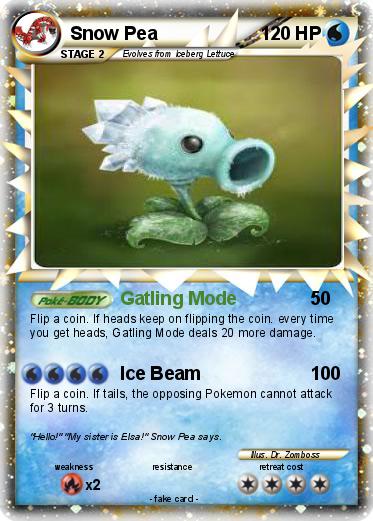 Pokemon Snow Pea