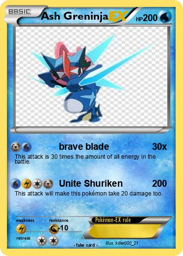 Pokemon Ash Greninja