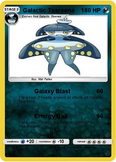 Pokemon Galactic Tsareena