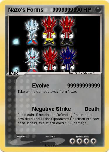 Pokemon Nazo's Forms      99999999
