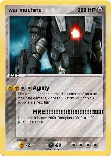 Pokemon war machine