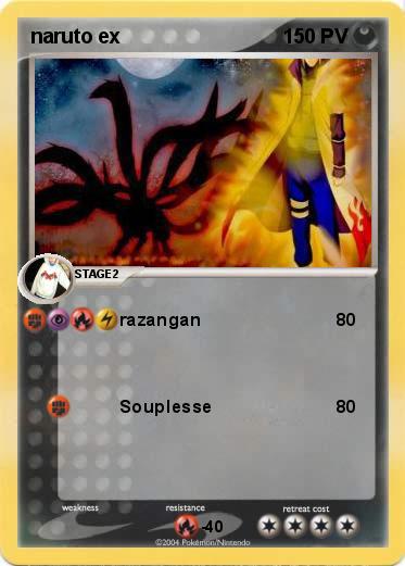 Pokemon naruto ex