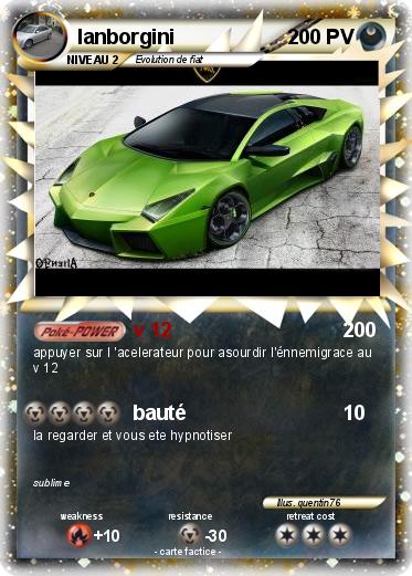 Pokemon lanborgini
