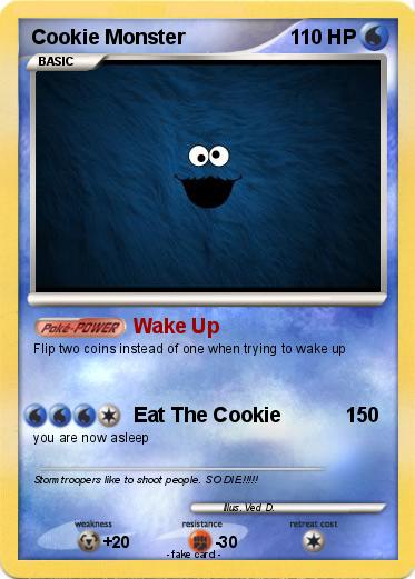 Pokemon Cookie Monster