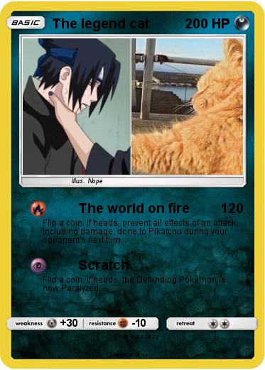 Pokemon The legend cat