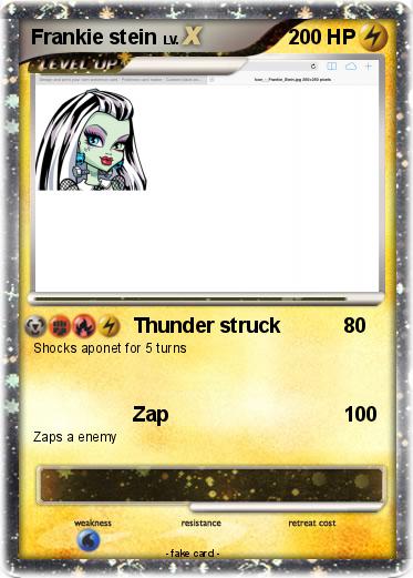 Pokemon Frankie stein