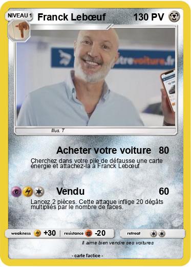 Pokemon Franck Lebœuf