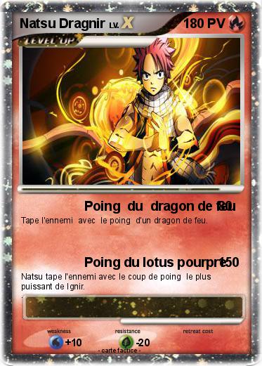 Pokemon Natsu Dragnir