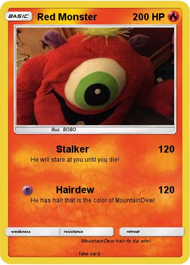 Pokemon Red Monster