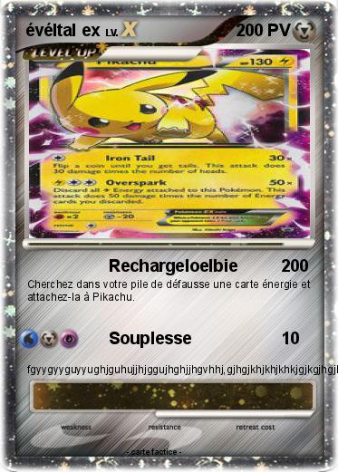 Pokemon évéltal ex