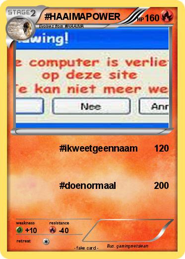 Pokemon #HAAIMAPOWER