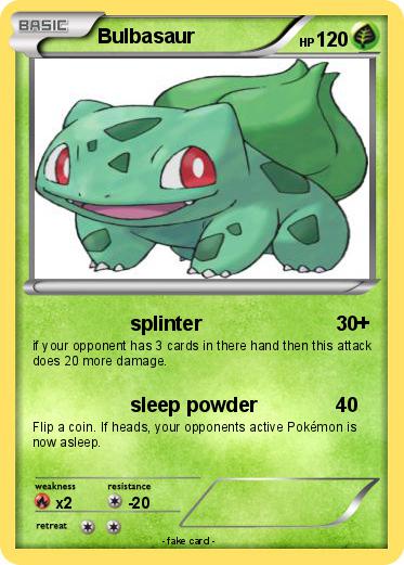 Pokemon Bulbasaur