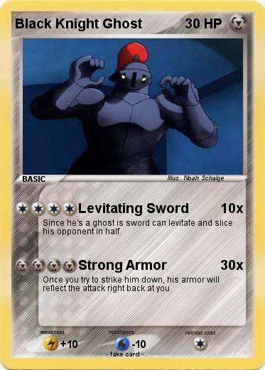 Pokemon Black Knight Ghost