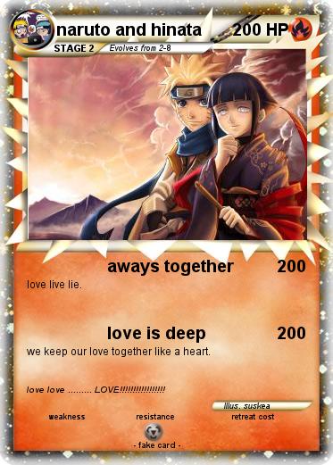 Pokemon naruto and hinata