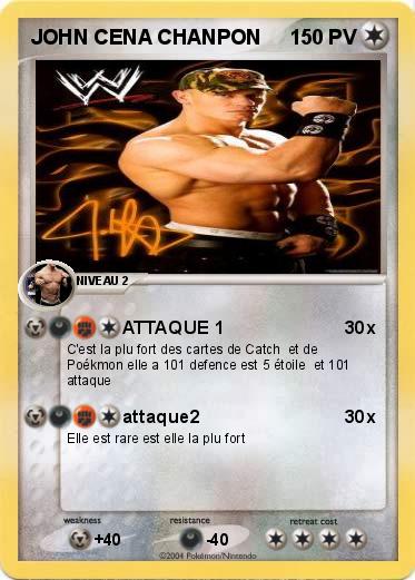 Pokemon JOHN CENA CHANPON
