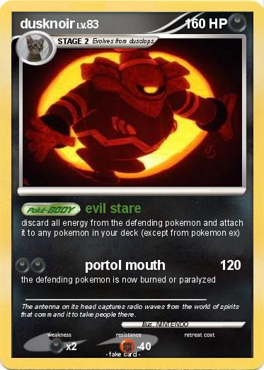 Pokemon dusknoir
