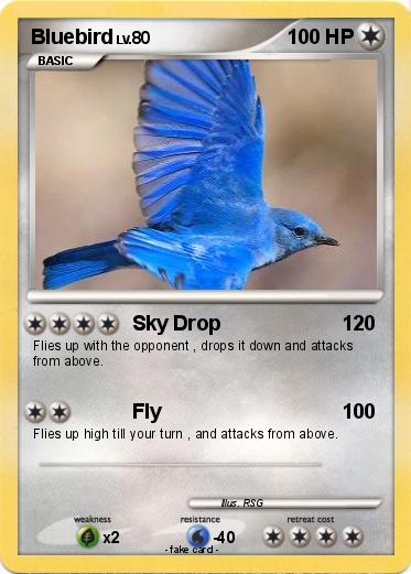 Pokémon Bluebird 3 3 - Sky Drop - My Pokemon Card