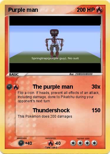 Pokemon Purple man