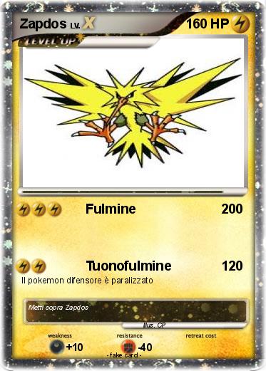 Pokemon Zapdos