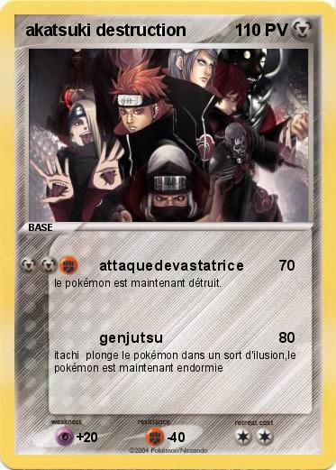 Pokemon akatsuki destruction