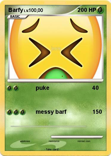 Pokemon Barfy