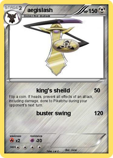 Pokemon aegislash