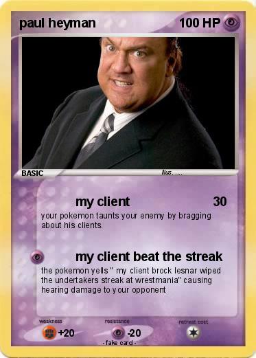 Pokemon paul heyman