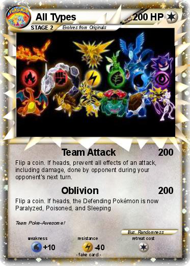Pokemon All Types